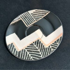 90s Sango The Larry Laslo Collection in Dimension Oval Saucer Plate